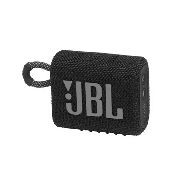 JBL GO 3 JBLGO3BLK, Portable Waterproof Speaker - bluetooth hangszóró, vízhatlan, fekete