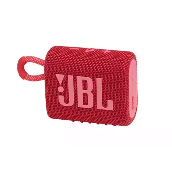 JBL GO 3 JBLGO3RED, Portable Waterproof Speaker - bluetooth hangszóró, vízhatlan, piros