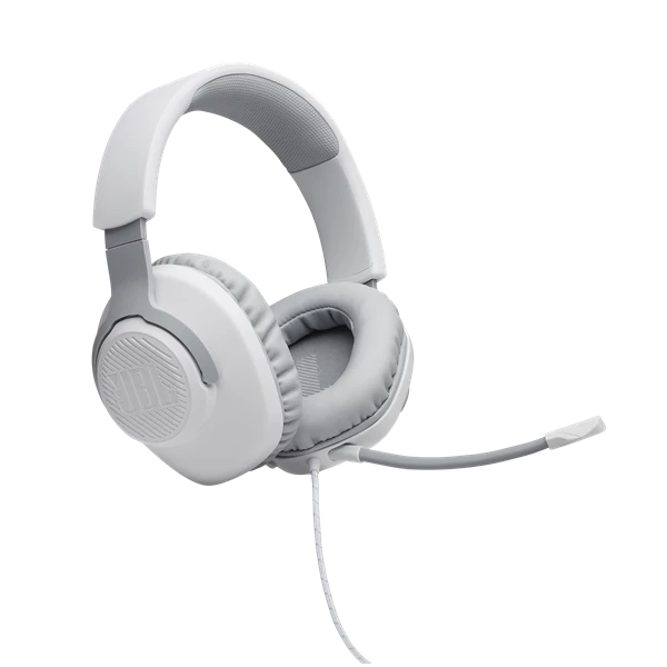 JBL QUANTUM 100 GAMER FEJHALLGATÓ, FEHÉR, JBLQUANTUM100WHT