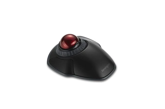 Kensington Orbit vezeték nélküli trackball görgető gyűrűvel, fekete