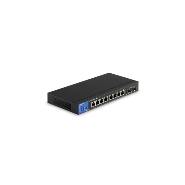 LINKSYS Switch LGS310MPC, 8x1000Mbps, 2x1G SFP , POE+ 110W (8-Port Business managed Gigabit POE+ Switch + 2 SFP port) Linksys