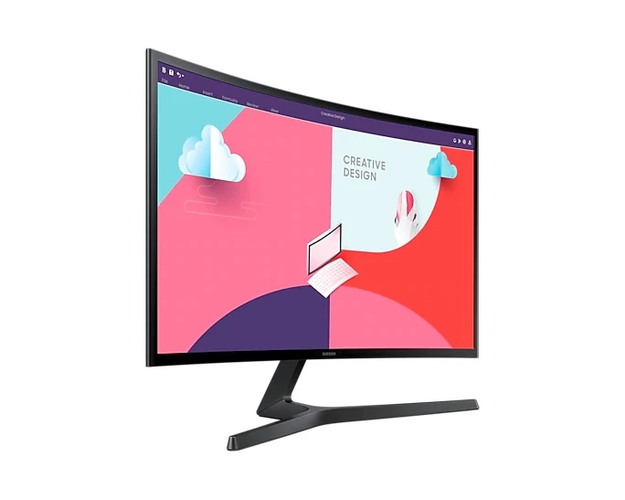 SAMSUNG Ívelt VA monitor 27