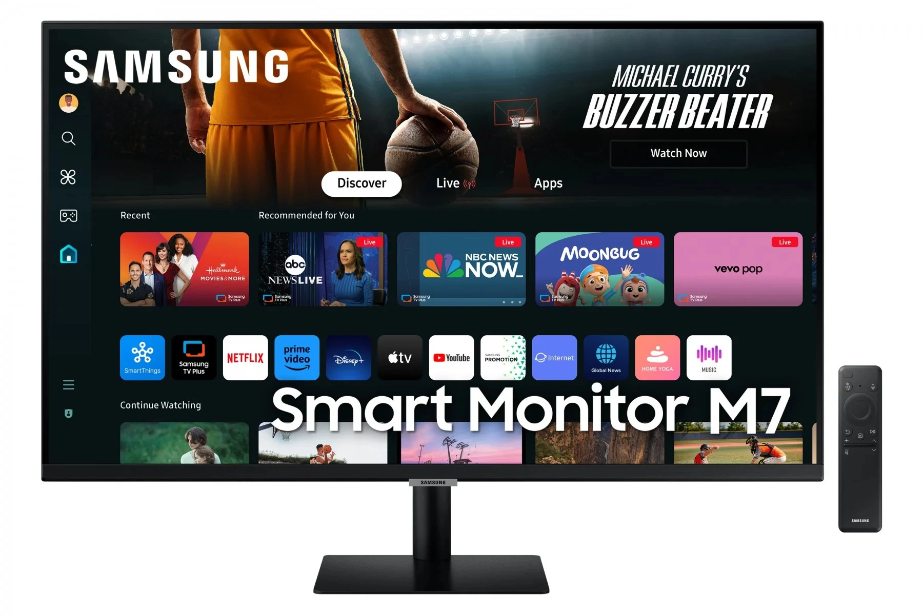 SAMSUNG 32 LS32DM702UUXDU UHD VA 16:9 4msGTG monitor