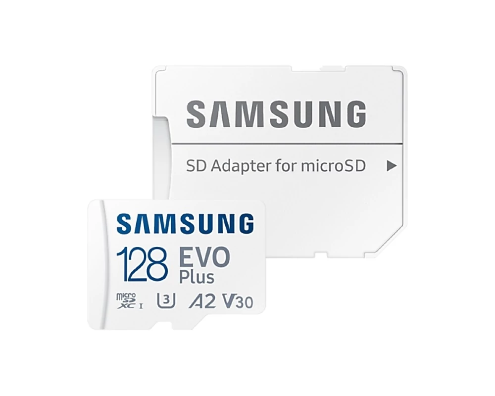 Samsung EVO Plus 128GB microSD (MB-MC128KA/EU) memória kártya adapterrel