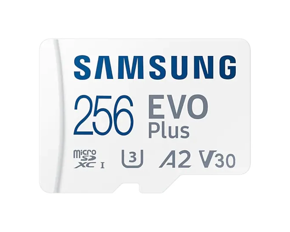 Samsung EVO Plus 256GB microSD (MB-MC256KA/EU) memória kártya adapterrel