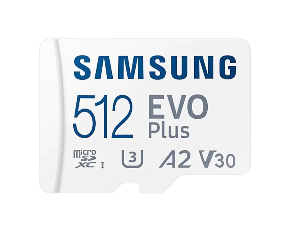 Samsung EVO Plus 512GB microSD (MB-MC512KA/EU) memória kártya adapterrel