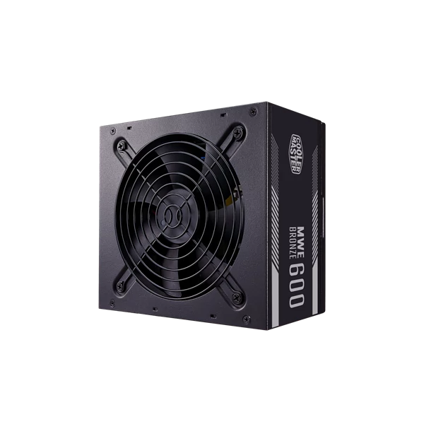 COOLER MASTER Tápegység MWE 600, 600W, 12cm, 80+ Bronze V2, Aktív PFC Cooler Master