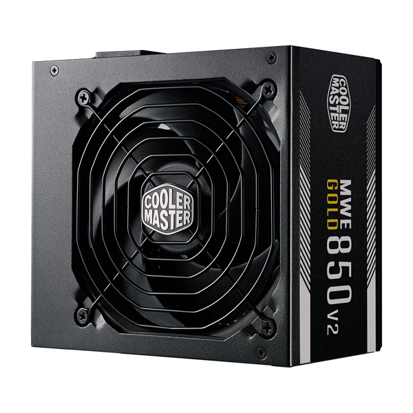 COOLER MASTER Tápegység MWE GOLD 850W, 12cm, 80+ Gold V2 Cooler Master