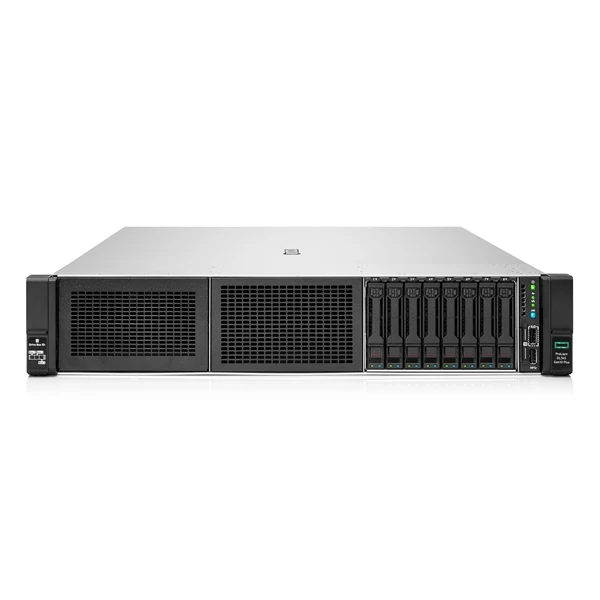 HPE rack szerver ProLiant DL345 Gen10 + , AMD EPYC 7232P 8C 3.1GHz, 32GB, NoHDD 8LFF,  P408i-a, 1x500W HP