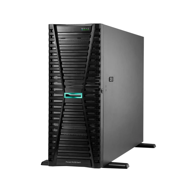 HPE torony szerver ProLiant ML350 Gen11, 12C Xeon-S 4410Y 2.0GHz, 32GB, NoHDD 8SSF, MR408i-o, 1x1000W HP