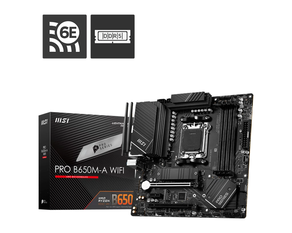 MSI sAM5 PRO B650M-A WIFI alaplap