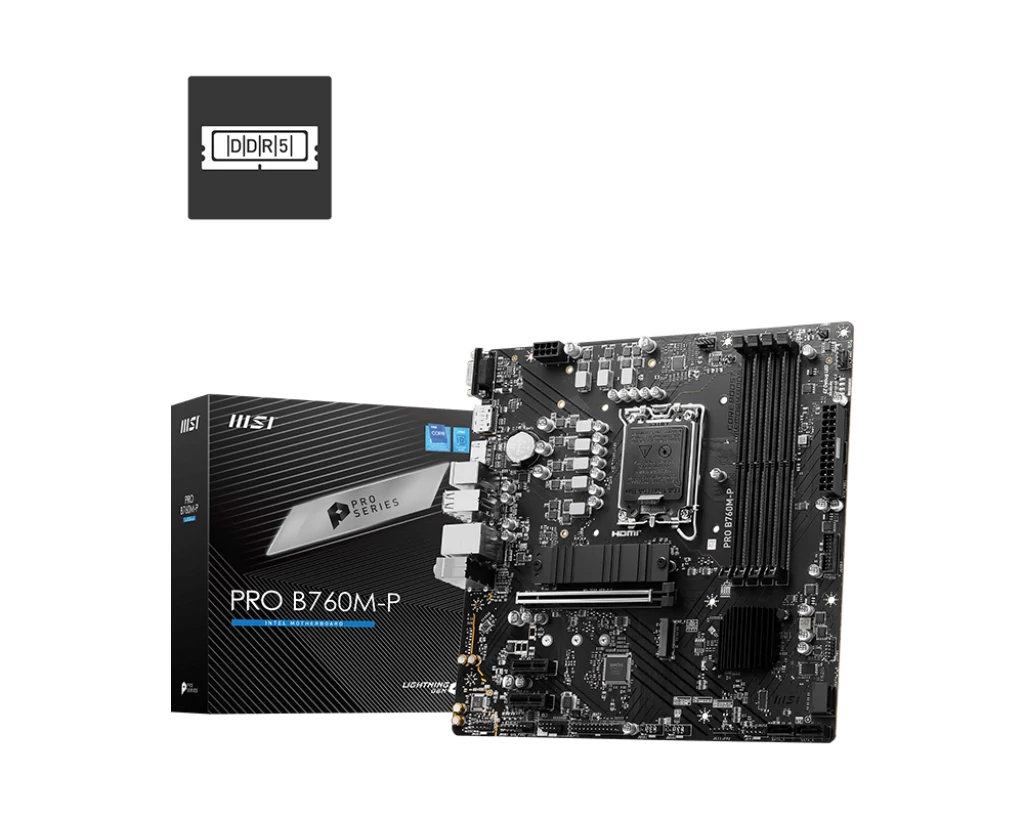 MSI LGA1700 PRO B760M-P alaplap