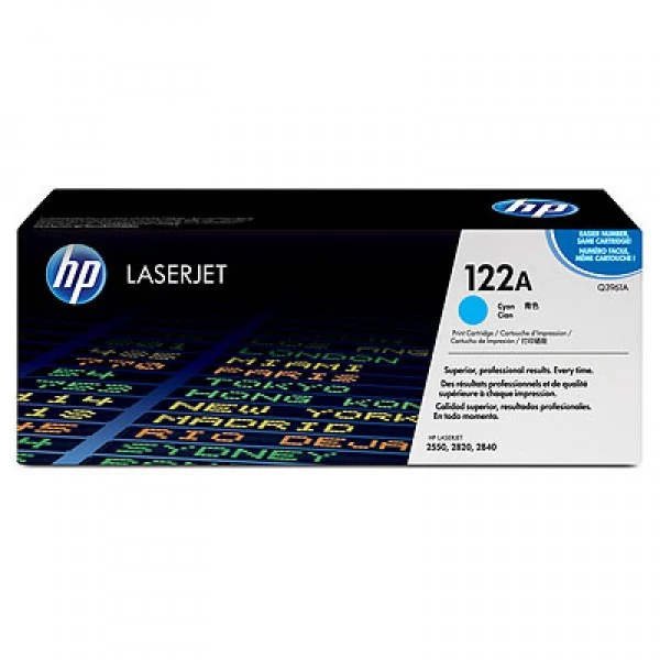 HP Q3961A Toner Cyan 4k No.122A (Eredeti)