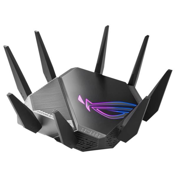 ASUS Wireless Router Tri Band AX11000 1xWAN(1Gbps) + 1xWAN / LAN(2.5Gbps) + 4xLAN(1Gbps), ROG RAPTURE GT-AXE11000