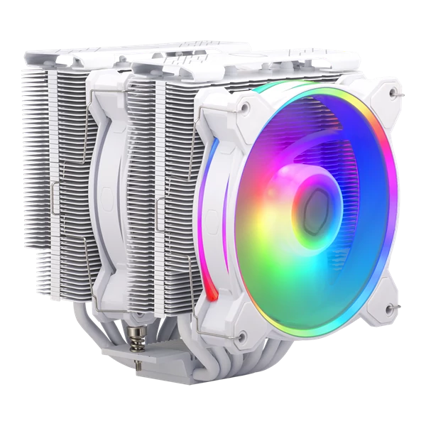 COOLER MASTER CPU hűtő HYPER 622 HALO WHITE EDITION, LGA1700 támogatással, fehér Cooler Master