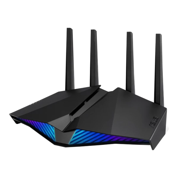 ASUS Wireless Router Dual Band AX5400 1xWAN(1000Mbps) + 4xLAN(1000Mbps) + 1xUSB, RT-AX82U V2