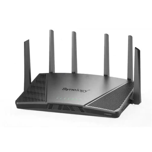 SYNOLOGY Router 1x1000Mbps + 1x2500Mbps DualWan, 3x1000Mbps + 1x2500Mbps, 4x4 MIMO, WiFi6,  - RT6600ax