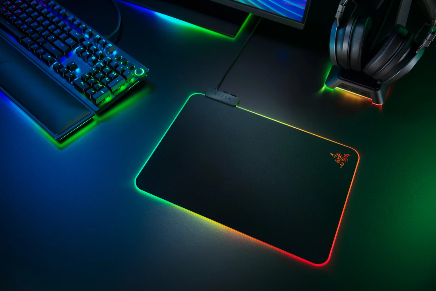 Razer Firefly V2 Egérpad Black