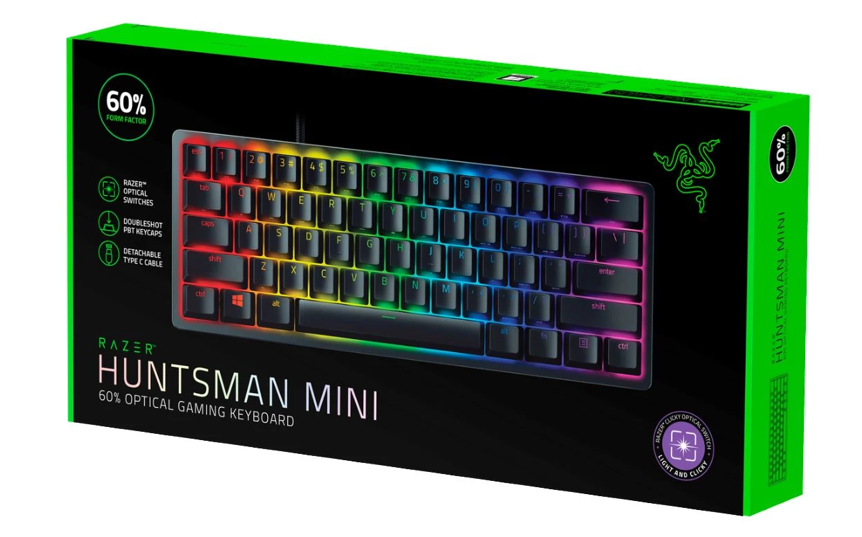 Razer Huntsman Mini (Red Switch) - US Layout