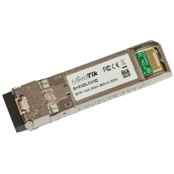 MIKROTIK SFP Modul Multi-Mode, Dual LC UPC, 1G / 10G, 300m - S + 85DLC03D