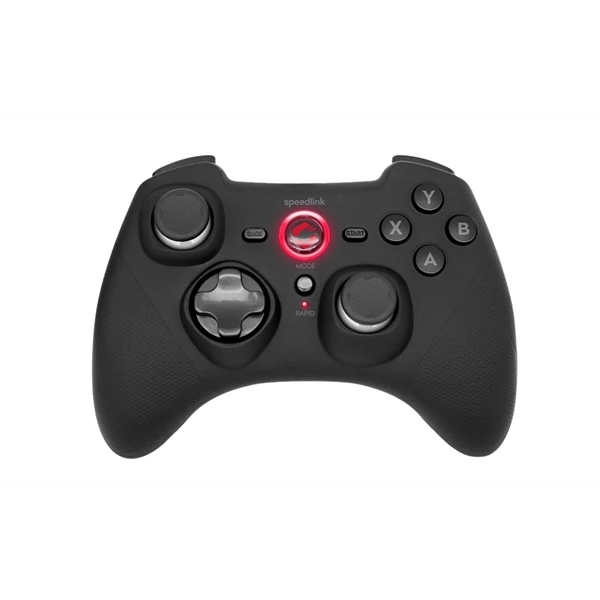 Speedlink SL-650110-BK RAIT Gamepad, vezetéknélküli - PC / PS3 / Switch, fekete