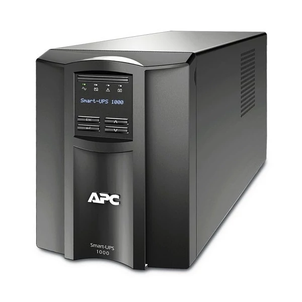 APC Smart-UPS SMT1000IC (8 IEC13) 1000VA (700 W) LCD 230V, LINE-INTERACTIVE Smart Connect szünetmentes tápegység,torony