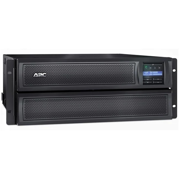 APC Smart-UPS SMX2200HV (8 IEC13, 1 IEC19) 2200VA (1980 W) LCD 230V, LINE-INTERACTIVE szünetmentes tápegység, rack(4U) / t