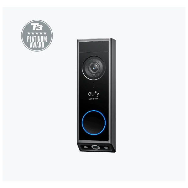 ANKER EUFY Kapucsengő, E340, Video Doorbell, HD(2K), Akkumulátoros, WiFi-s, kültéri  - T8214311 Anker