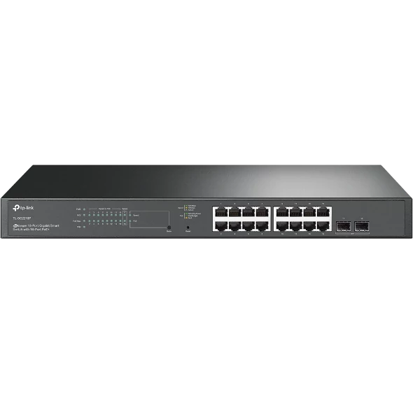 TP-LINK TL-SG2218P JetStream 18-Port Gigabit Smart Switch with 16-Port PoE+