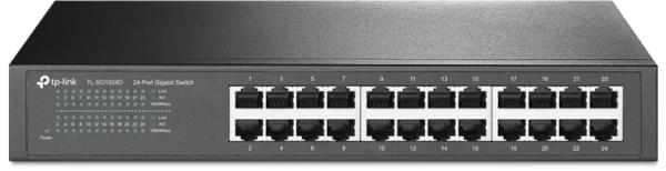 TP-LINK TL-SG1024D 24-Port Gigabit Desktop/Rackmount Switch