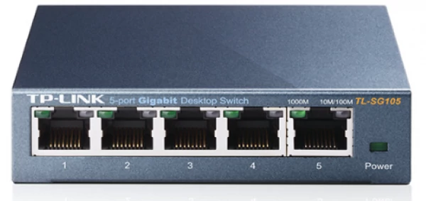 TP-LINK TL-SG105 5-Port Gigabit Desktop Switch