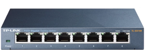 TP-LINK TL-SG108 8-Port Gigabit Desktop Switch