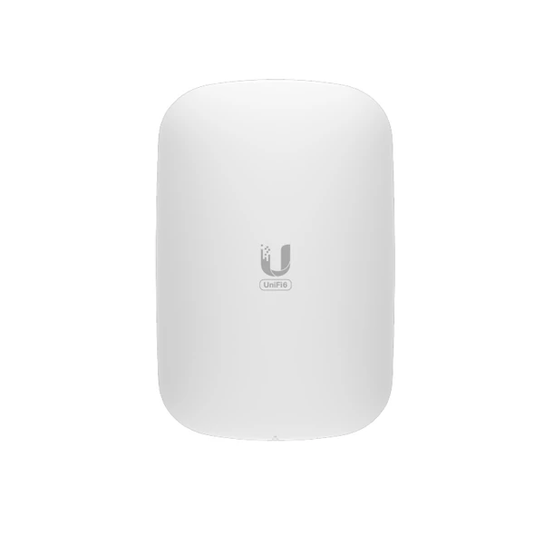 UBiQUiTi Wireless Access Point Extender DualBand WiFi 6, 5,3Gbps, 4x4 MU-MIMO, Falra rögzíthető, EU - U6-EXTENDER Ubiquiti