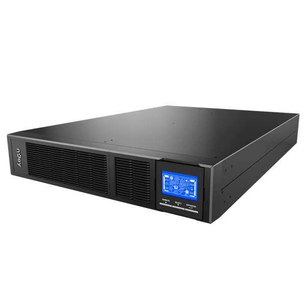 NJOY Szünetmentes Balder 2000, 2000VA, 2000W, Online rack (2U), LCD display