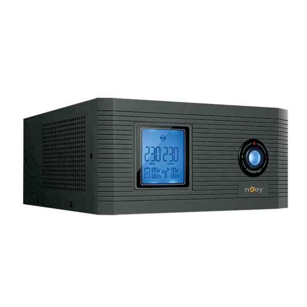 NJOY Szünetmentes Aira 600, 600VA, 500W, Line-Interactive, LCD display