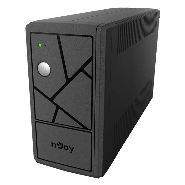 NJOY Szünetmentes 600VA - Keen 600 USB (2 Schuko, line-interaktív, fekete)