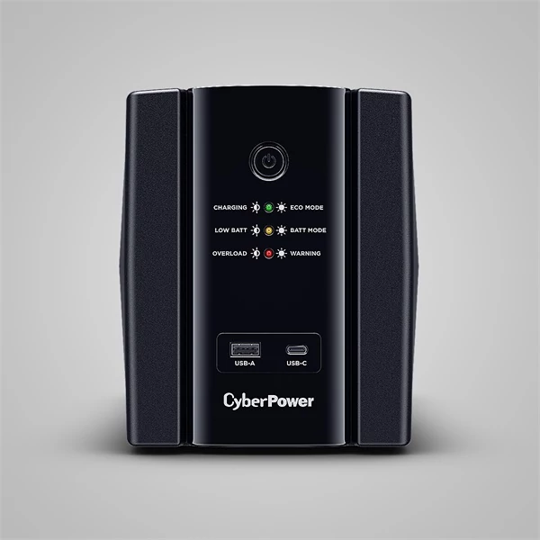 CYBERPOWER UPS UT2200EG (4 aljzat) 2200VA 1320W, 230V szünetmentes tápegység LINE-INTERACTIVE CyberPower