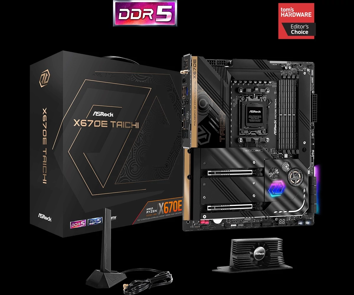 ASRock sAM5 X670E TAICHI alaplap