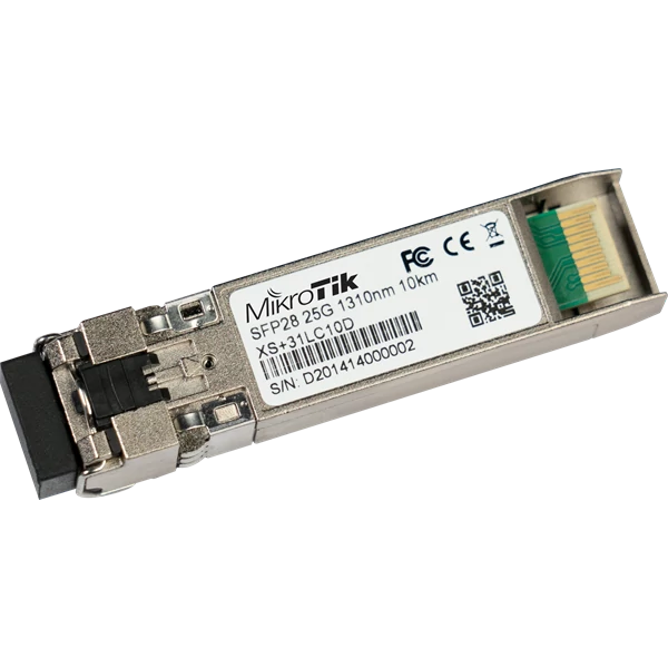 MIKROTIK SFP Modul Single-Mode, Dual LC UPC, 1Gbit / 10Gbit / 25Gbit, 10km - XS + 31LC10D MikroTik