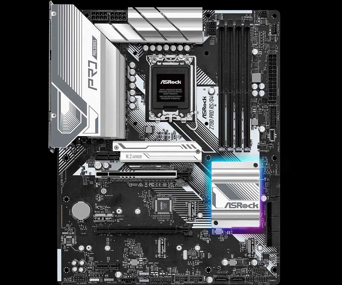 ASRock LGA1700 Z790 PRO RS/D4 alaplap