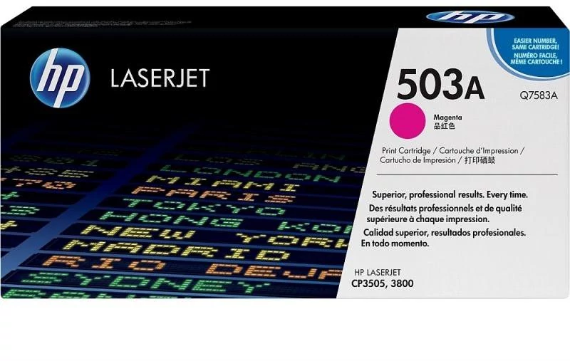 HP Q7583A Toner Magenta 6k No.503A (Eredeti)