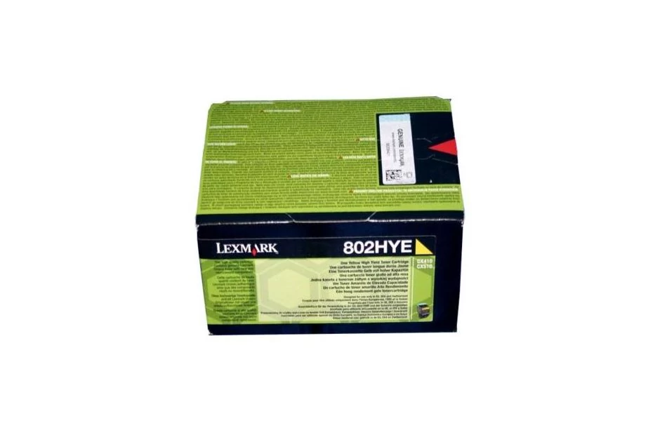 Lexmark CX410/510 High Corporate Toner Yellow 3K (Eredeti) 80C2HYE