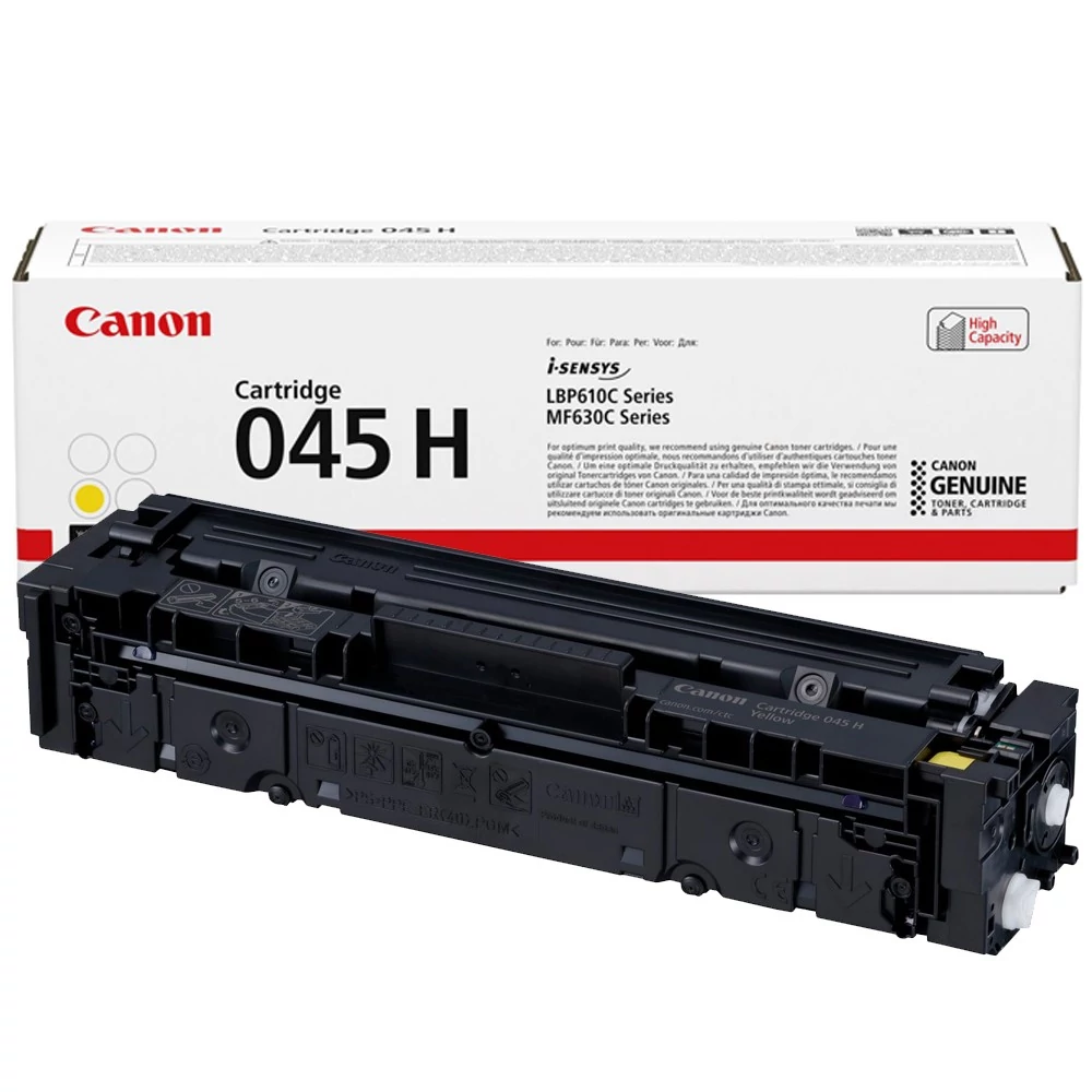 Canon CRG045H Toner Yellow /eredeti/ LBP611 2.200 oldal