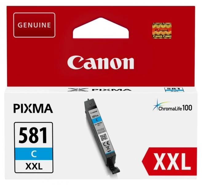 Canon CLI581XXL Patron Cyan /eredeti/