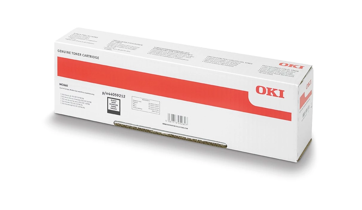 Oki MC860 Toner Black 9,5K (Eredeti)