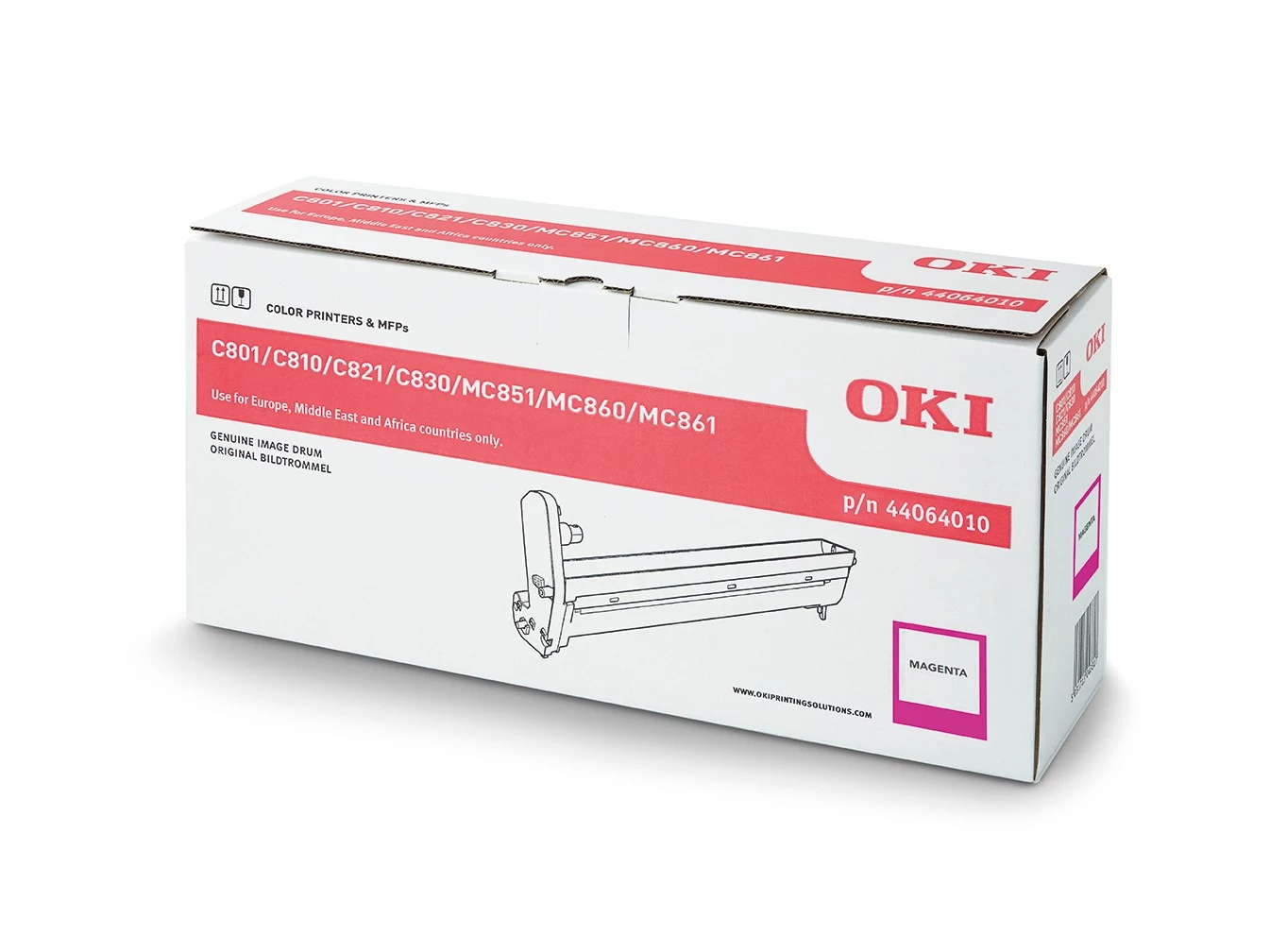 OKI C810,821,MC860 Drum Magenta (Eredeti)