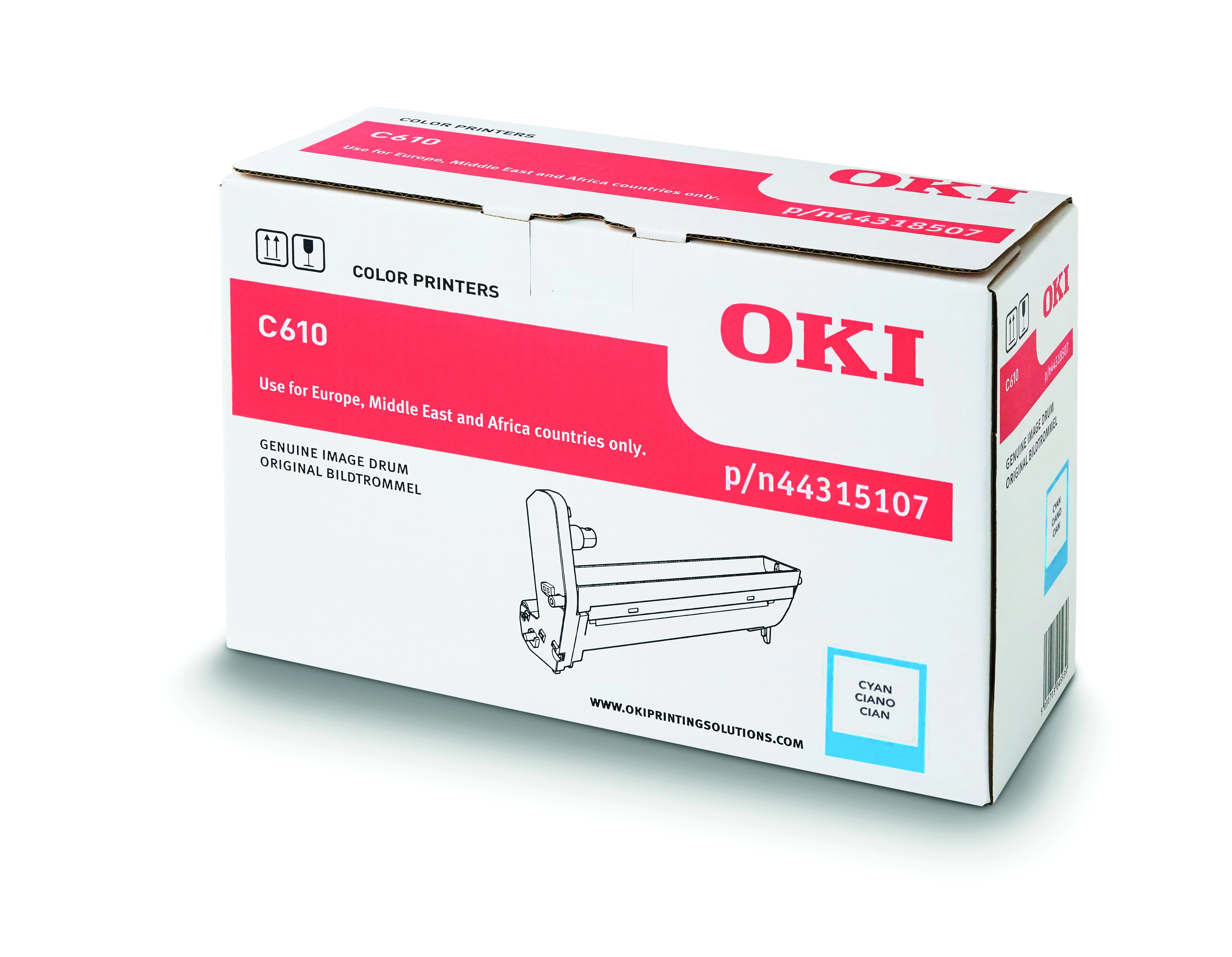 OKI C610 Drum Cyan (Eredeti)