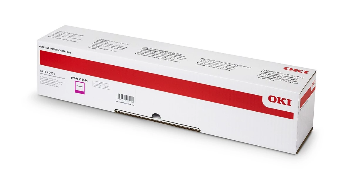 Oki C911/C931 Toner Magenta 24K (Eredeti)