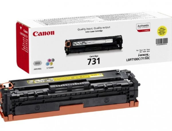 Canon CRG731 Yellow Toner