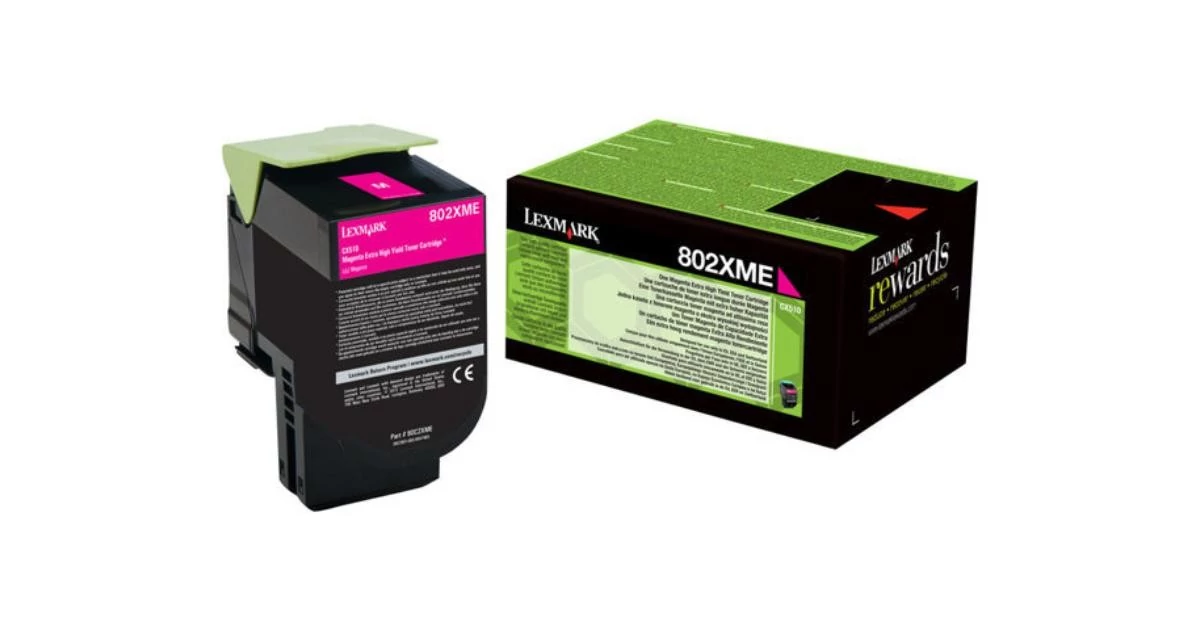 Lexmark CX510 Extra High Corporate Toner Magenta 4K (Eredeti) 80C2XME